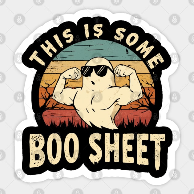 This-Is-Some-Boo-Sheet Sticker by Creatifly Graphic Tees